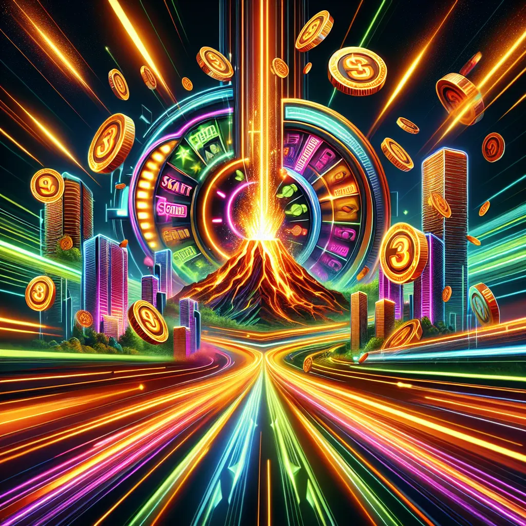 3 Coin Volcanoes slot game